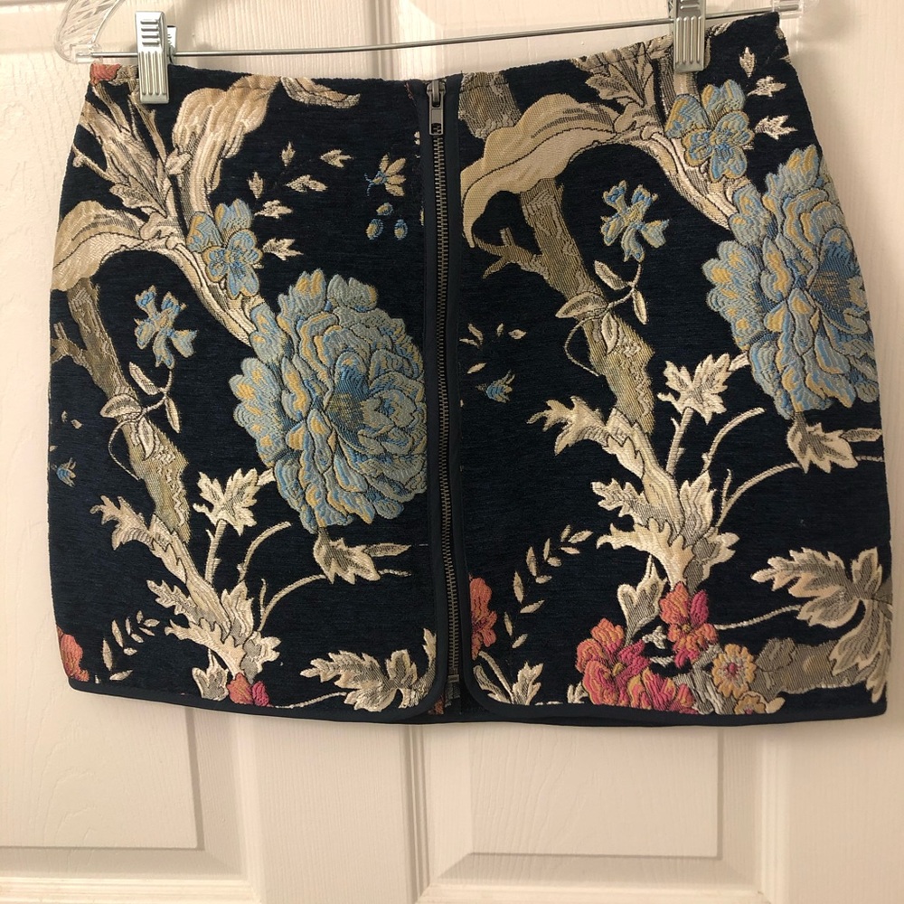 Jack by BB Dakota Zipper Mini Skirt